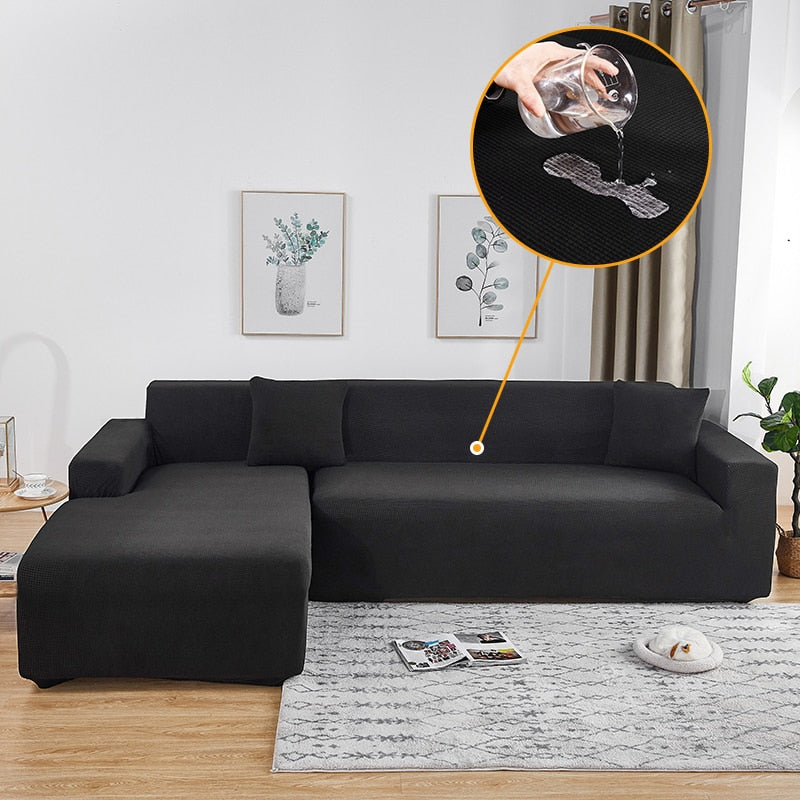 Elastic Waterproof Corner Sofa